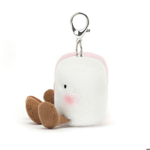 Jellycat Amuseables Pair Of Marshmallows Bag Charm